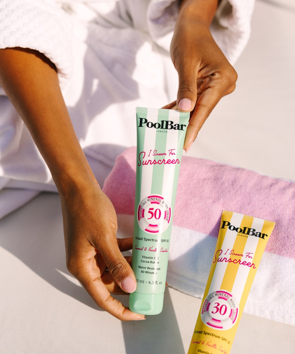 PoolBar London I Scream For Sunscreen - Mineral Body Broad Spectrum SPF 30 Sunscreen 