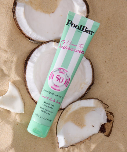PoolBar London I Scream For Sunscreen - Mineral Body Broad Spectrum SPF 50 Sunscreen 