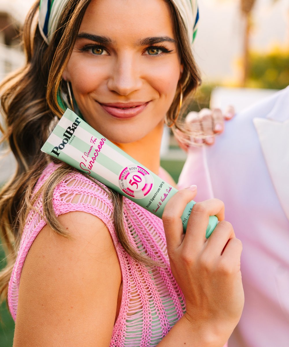 PoolBar London I Scream For Sunscreen - Mineral Body Broad Spectrum SPF 50 Sunscreen 