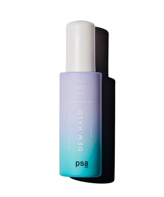 PSA Skincare DEW Halo Niacinamide & Blackberry Glow Mist 