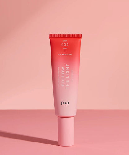 PSA Skincare FOLLOW THE LIGHT Multi Acids & Vitamin C Radiance Peel 