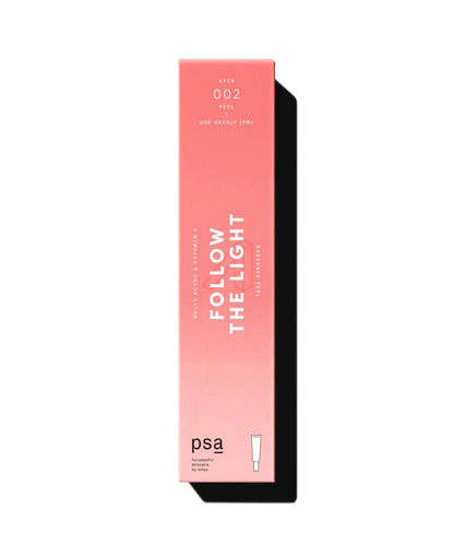PSA Skincare FOLLOW THE LIGHT Multi Acids & Vitamin C Radiance Peel 