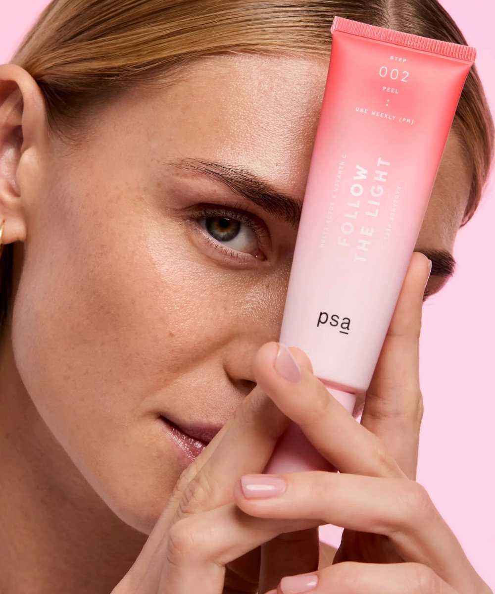 PSA Skincare FOLLOW THE LIGHT Multi Acids & Vitamin C Radiance Peel 