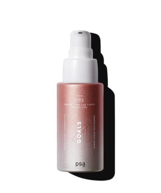 PSA Skincare GOALS Multi Acids & Probiotics Perfecting Night Serum 