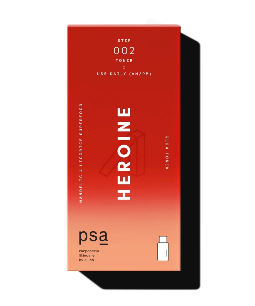 PSA Skincare HEROINE Mandelic & Licorice Superfood Glow Toner 