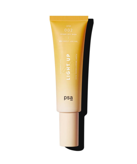 PSA Skincare LIGHT UP Vitamin C & E Flash Brightening Mask 
