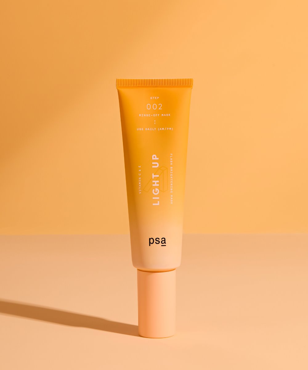 PSA Skincare LIGHT UP Vitamin C & E Flash Brightening Mask 