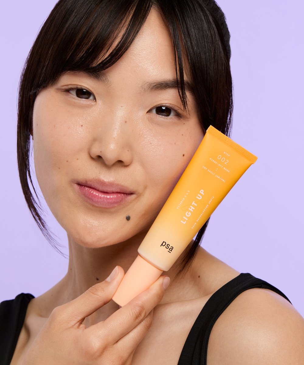 PSA Skincare LIGHT UP Vitamin C & E Flash Brightening Mask 