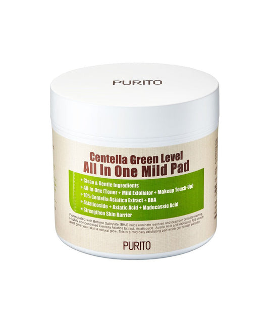 PURITO Centella Green Level All In One Mild Pad 