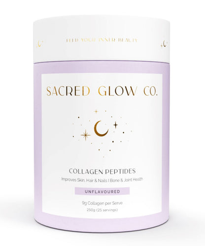 Sacred Glow Co. Collagen Peptides - Unflavoured Hydrolysed Bovine Collagen 