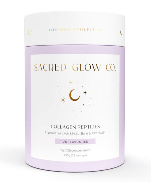 Sacred Glow Co. Collagen Peptides - Unflavoured Hydrolysed Bovine Collagen 