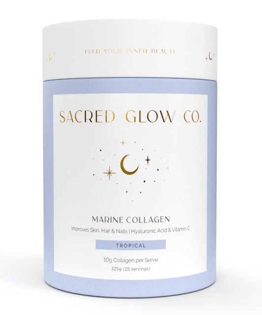 Sacred Glow Co. Marine Collagen - Natural Tropical Flavour 