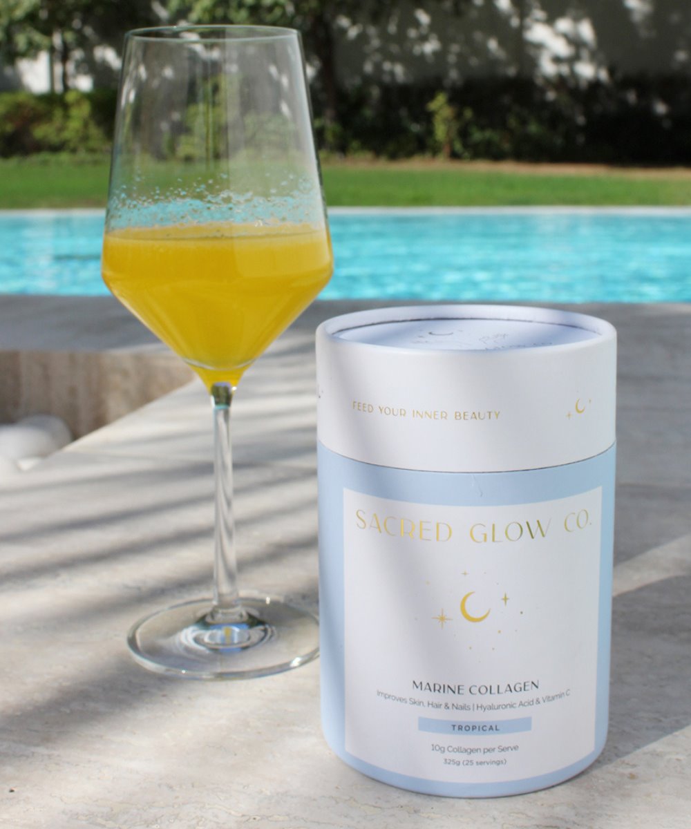 Sacred Glow Co. Marine Collagen - Natural Tropical Flavour 