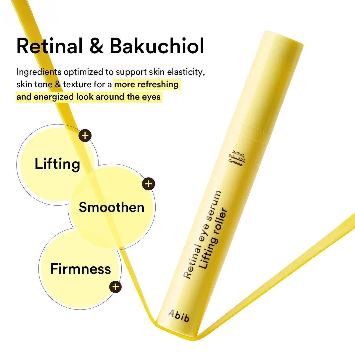 Buy Abib Retinal Eye Serum Lifting Roller 15ml Online in Saudi Arabia - YASHIE SA