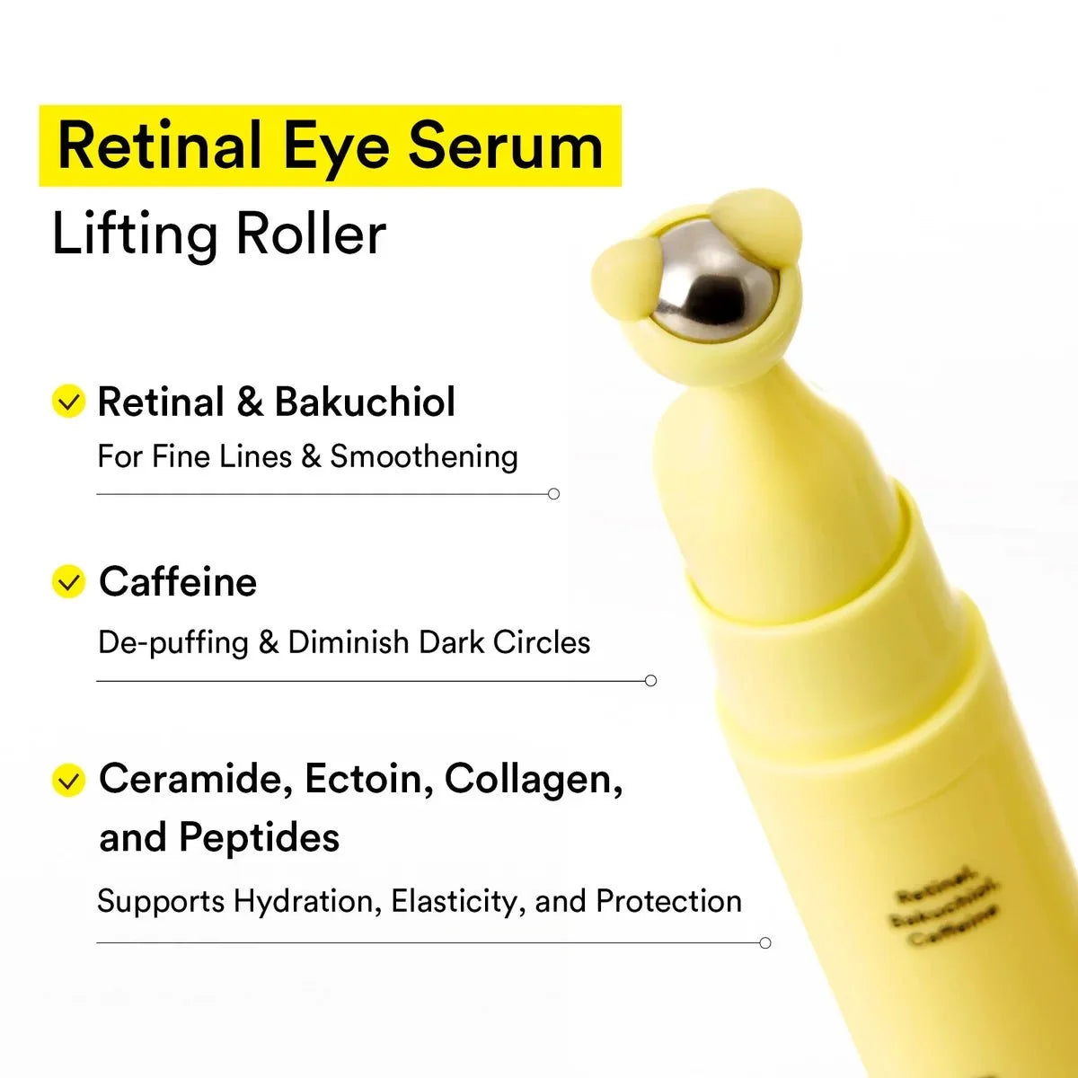 Buy Abib Retinal Eye Serum Lifting Roller 15ml Online in Saudi Arabia - YASHIE SA