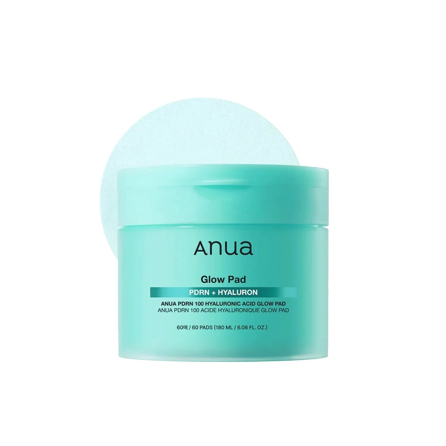 Buy Anua PDRN 100 Hyaluronic Acid Glow Pad 180ml Online in Saudi Arabia - YASHIE SA