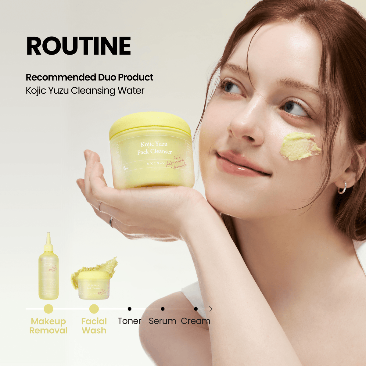 Buy Axis-Y Kojic Yuzu Cleansing Water 250ml Online in Saudi Arabia - YASHIE SA