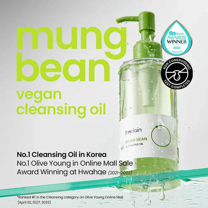 Buy Beplain Mung Bean Cleansing Oil 200ml Online in Saudi Arabia - YASHIE SA