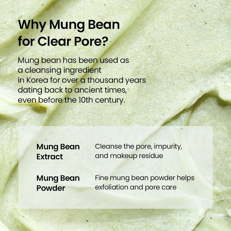 Buy Beplain Mung Bean pH - Balanced Cleansing Foam 80ml Online in Saudi Arabia - YASHIE SA