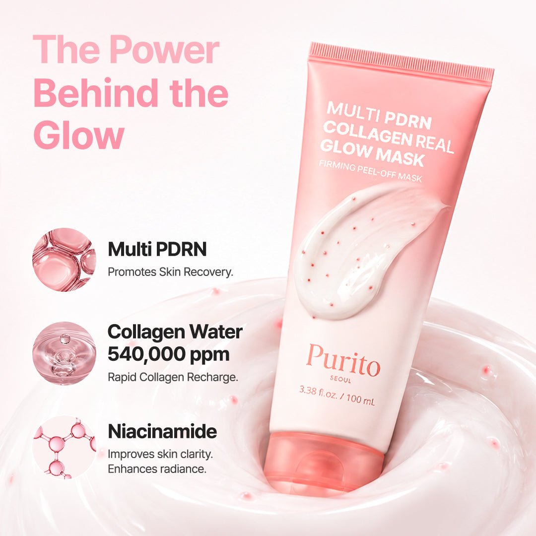 Buy Purito Multi PDRN collagen real glow mask 100ml Online in Saudi Arabia - YASHIE SA