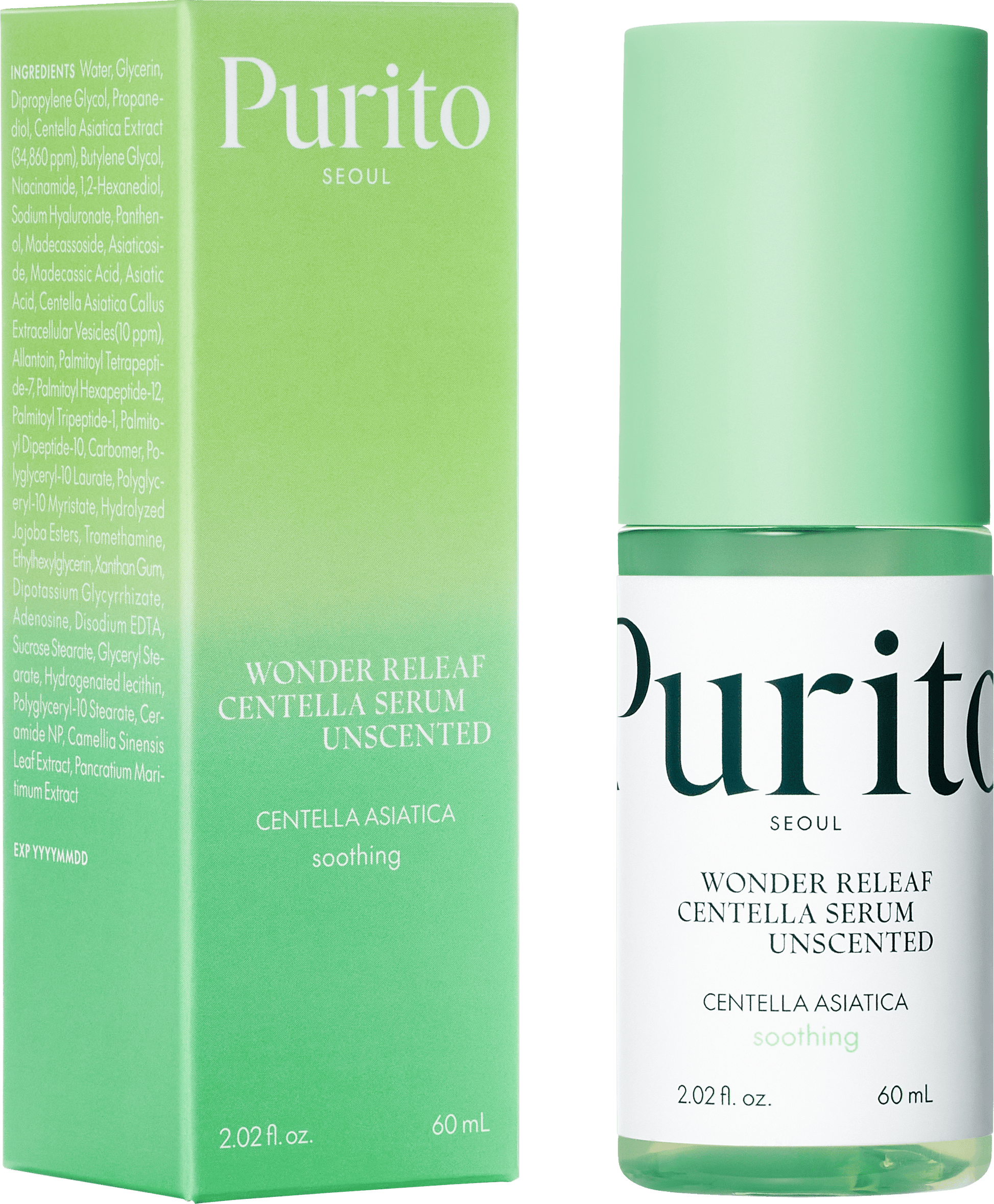 Buy Purito Wonder Releaf Centella Serum Unscented 60ml Online in Saudi Arabia - YASHIE SA