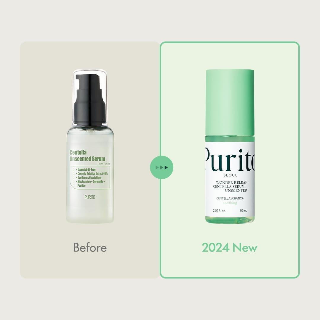 Buy Purito Wonder Releaf Centella Serum Unscented 60ml Online in Saudi Arabia - YASHIE SA