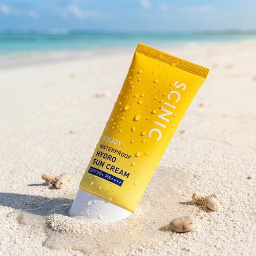 Buy Scinic SCINIC Enjoy Waterproof Moisturizing Sun Cream SPF50 80ml Online in Saudi Arabia - YASHIE SA