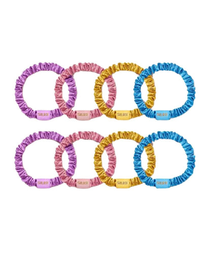 SILKE London Silk Hair Ties - Powders (Powder Mix) 