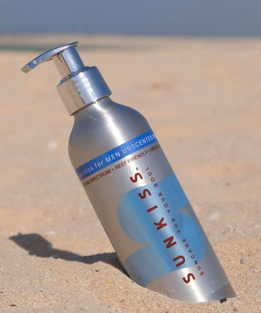 SunKiss For Men Unscented Mineral Sunscreen SPF 30 