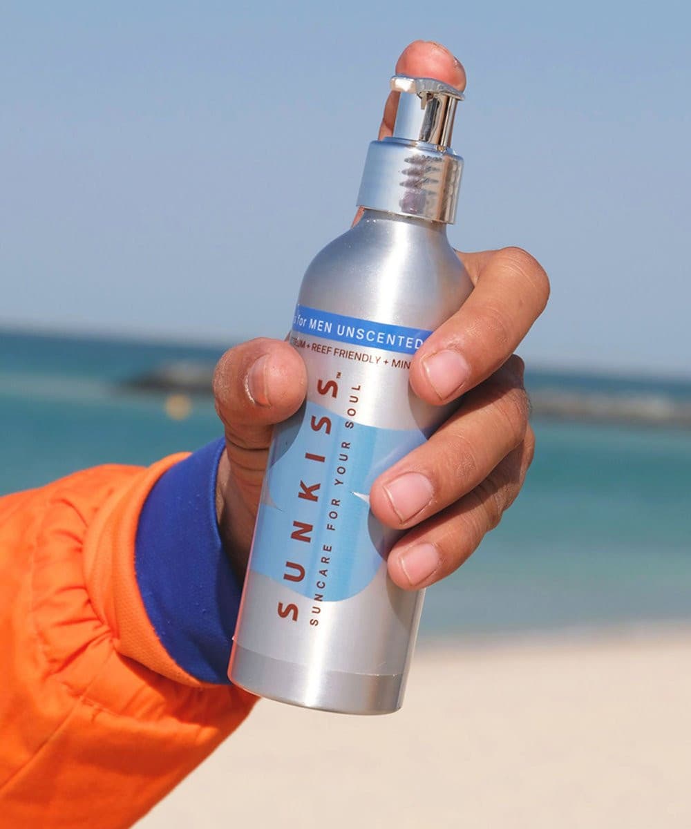 SunKiss For Men Unscented Mineral Sunscreen SPF 30 