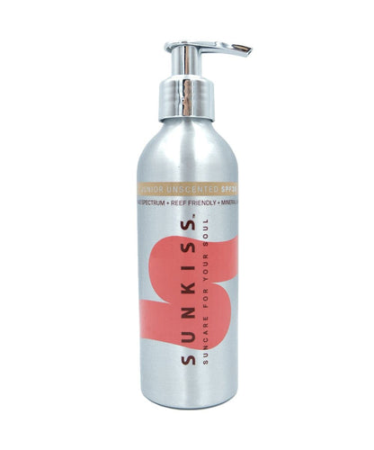 SunKiss Junior Unscented Mineral Sunscreen SPF 30 