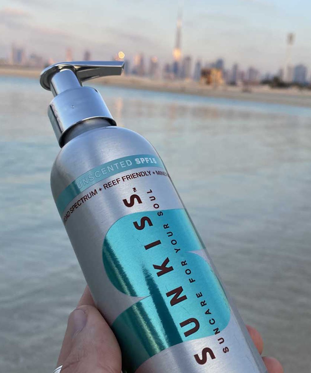 SunKiss Unscented Mineral Sunscreen SPF 15 