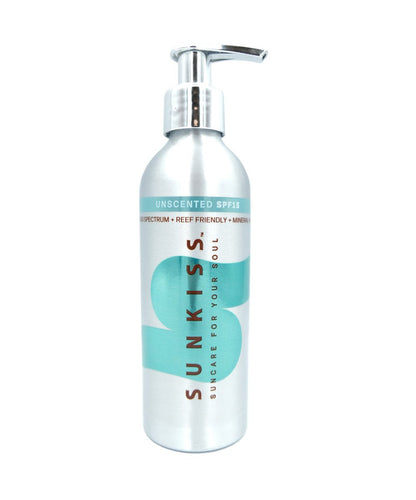 SunKiss Unscented Mineral Sunscreen SPF 15 
