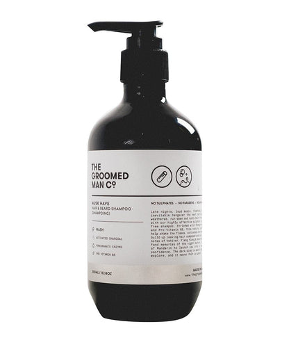 The Groomed Man Co. Musk Have Hair & Beard Shampoo 