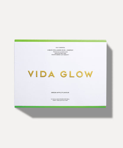 Vida Glow Liquid Collagen Skin + Energy Green Apple 