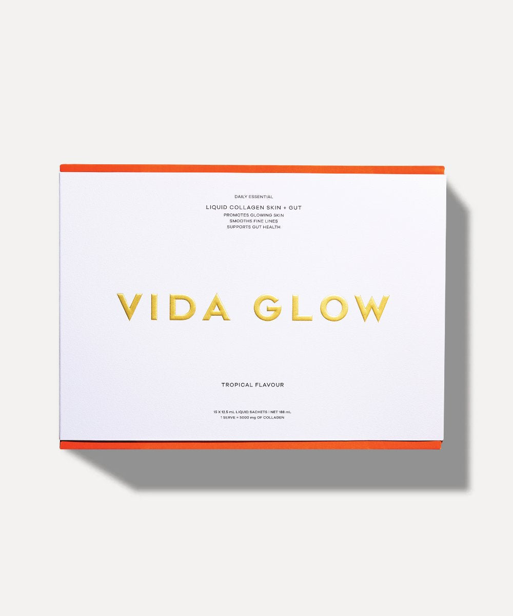 Vida Glow Liquid Collagen Skin + Gut, Tropical 