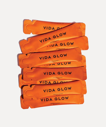 Vida Glow Liquid Collagen Skin + Gut, Tropical 