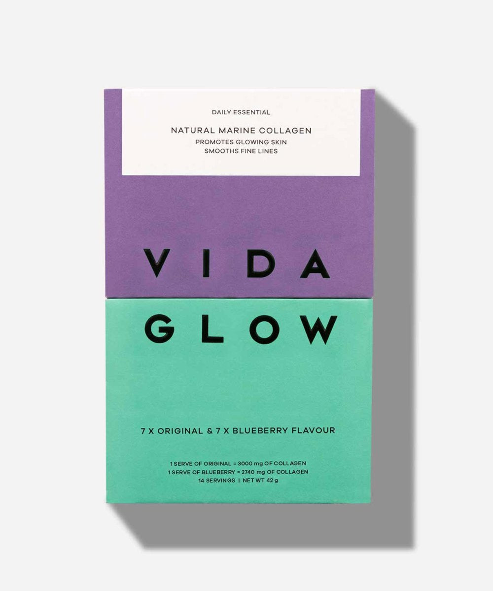 Vida Glow Mixed Natural Marine Collagen Trial Pack – 14 serves 