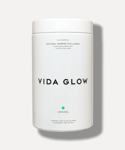 Vida Glow Natural Marine Collagen Powder Jar 