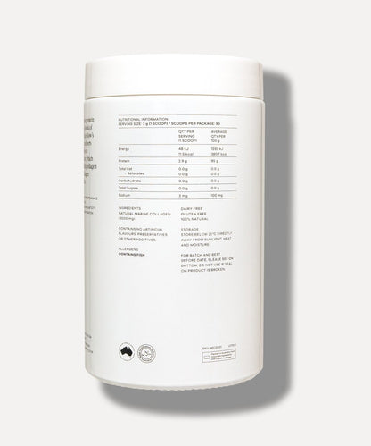 Vida Glow Natural Marine Collagen Powder Jar 