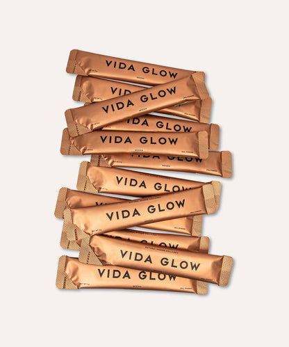 Vida Glow Natural Marine Collagen Sachets Mocha 