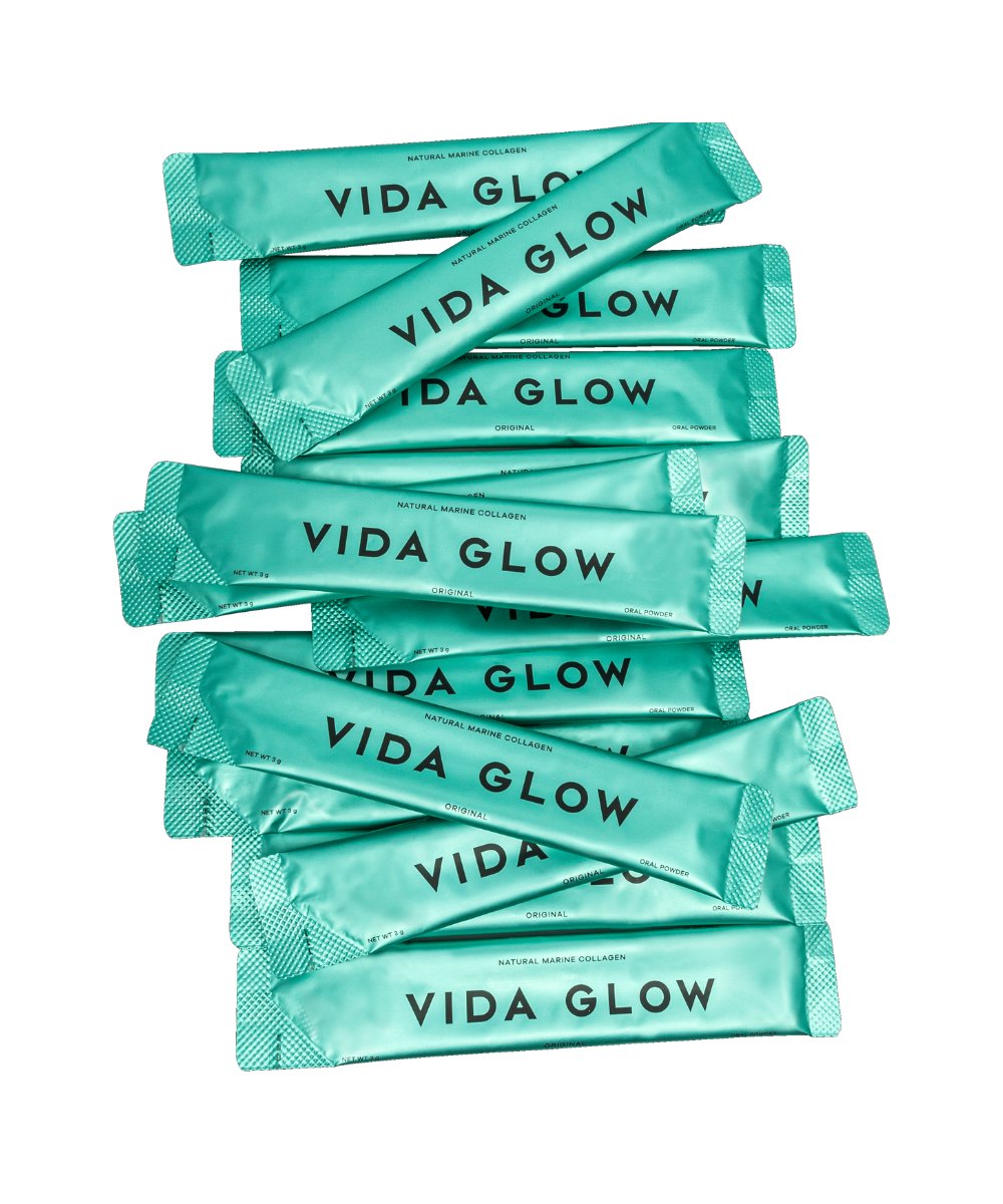 Vida Glow Natural Marine Collagen Sachets Original 